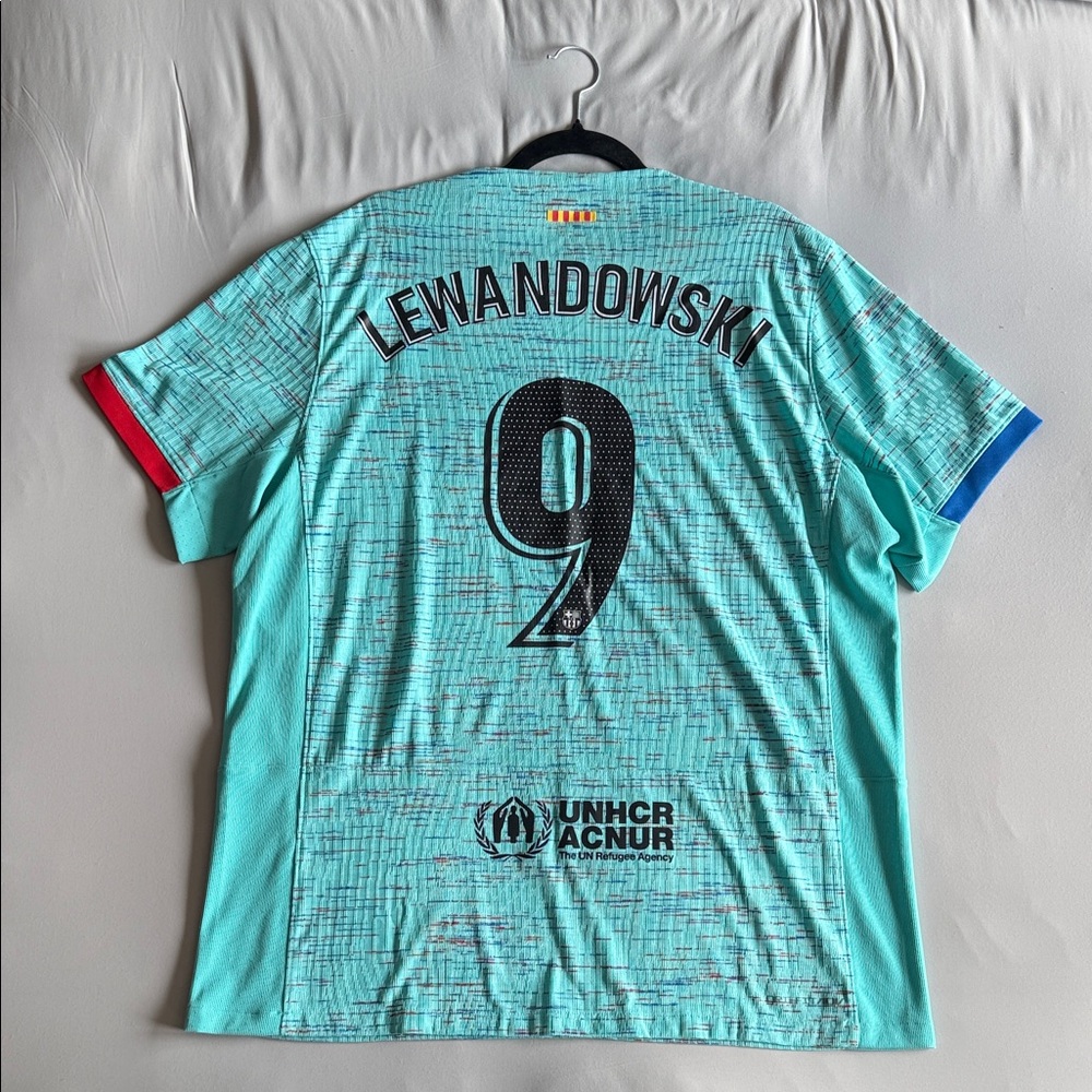 Nike FC Barcelona Match AUTHENTIC DRIFIT ADV Third Jersey 23/24 - LEWANDOWKSI #9